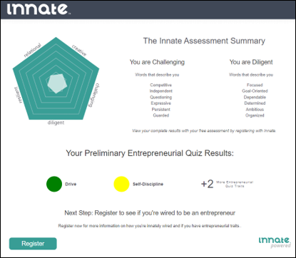 Entrep Quiz Summary Page